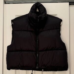 Black Puffer Vest